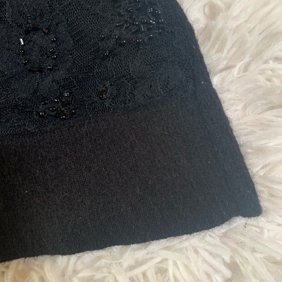 🦋Angora blend lace front cardigan - Picture 9 of 14